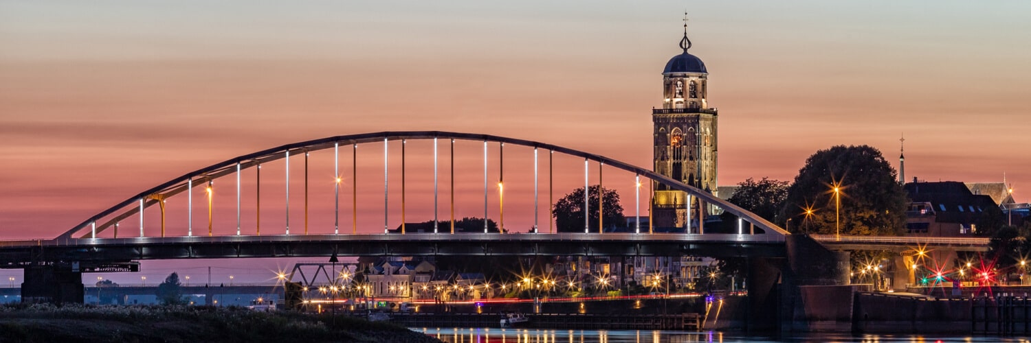 deventer leuchtende Straße